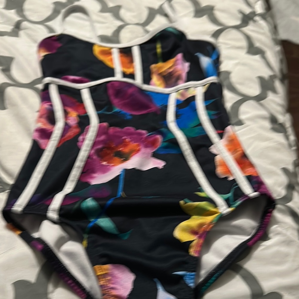 Vibrant Floral One-Piece Swimsuit